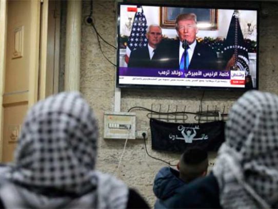 Los palestinos rechazan las presiones del "opresor" Trump
