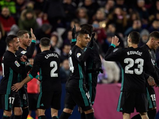 El Real Madrid gana 3-1 al Leganés y se pone tercero en la Liga