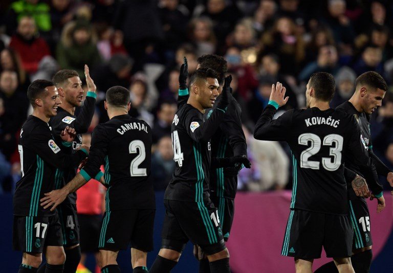 El Real Madrid gana 3-1 al Leganés y se pone tercero en la Liga