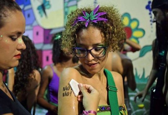 "No es no": las brasileñas en campaña contra el acoso en Carnaval