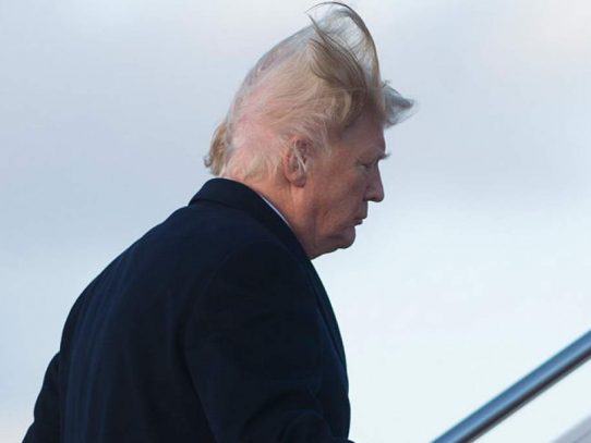 ¿Cuánto pelo cubre la cabeza de Donald Trump? Un video lo muestra