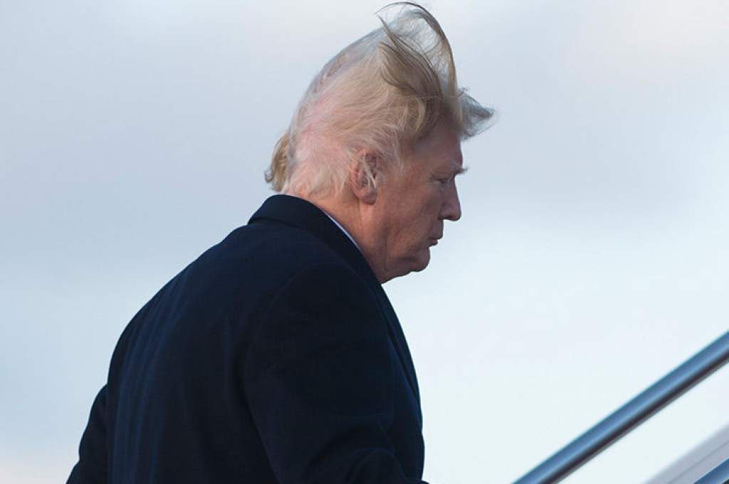 ¿Cuánto pelo cubre la cabeza de Donald Trump? Un video lo muestra