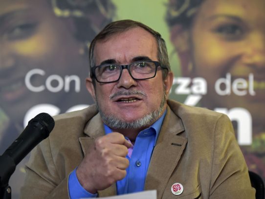 FARC anuncia que Timochenko no será candidato presidencial de Colombia