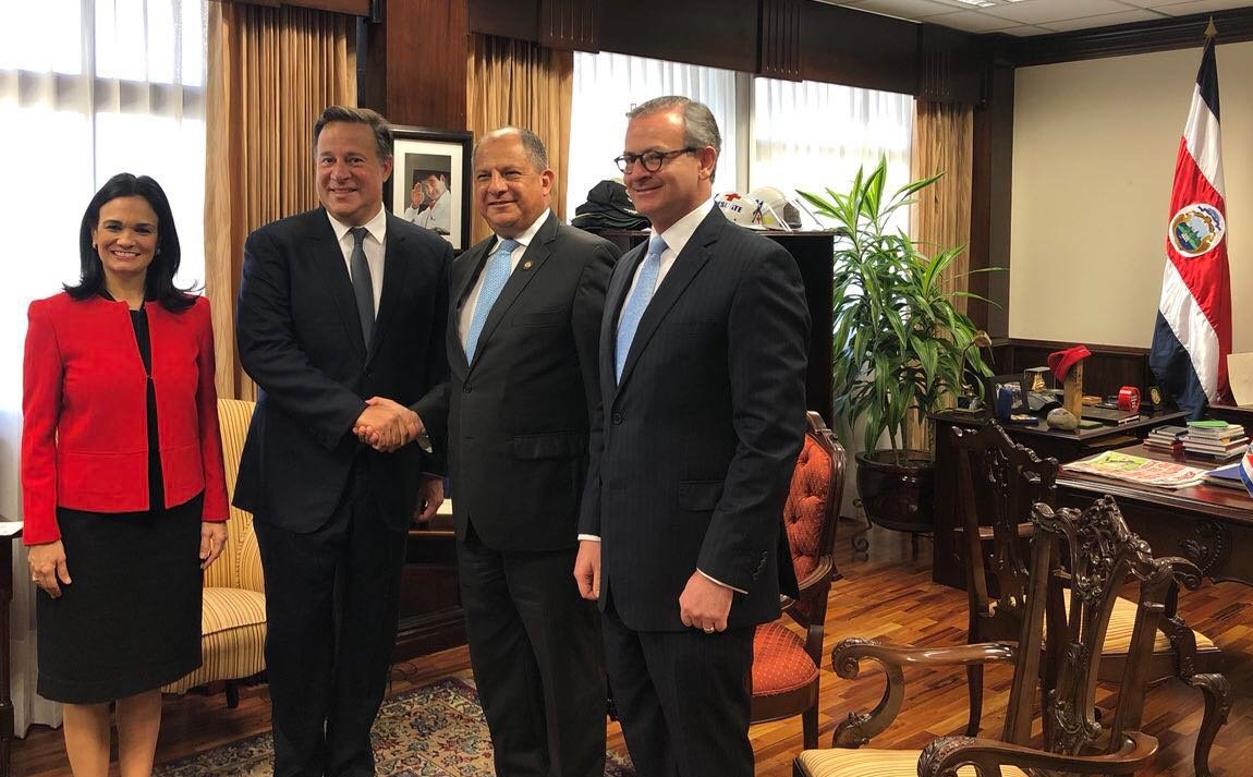 Presidentes de Panamá y Costa Rica se reúnen para fortalecer relación bilateral