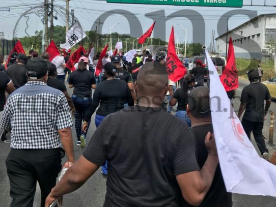 PRD apoya huelga general realizada en la provincia de Colón