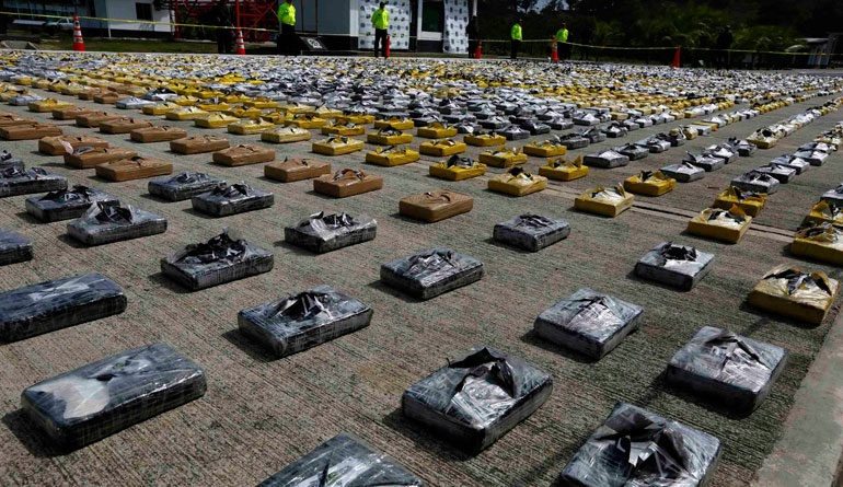 Colombia decomisa 5,2 toneladas de cocaína al mayor grupo narco
