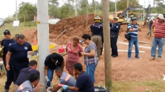 Mueren 2 obrero tras caer a un sistema de alcantarillados en La Chorrera