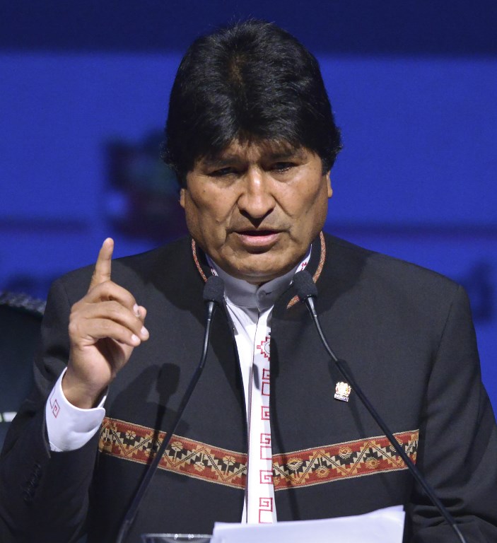 Evo Morales fustiga el “neoproteccionismo” ante empresarios de las Américas
