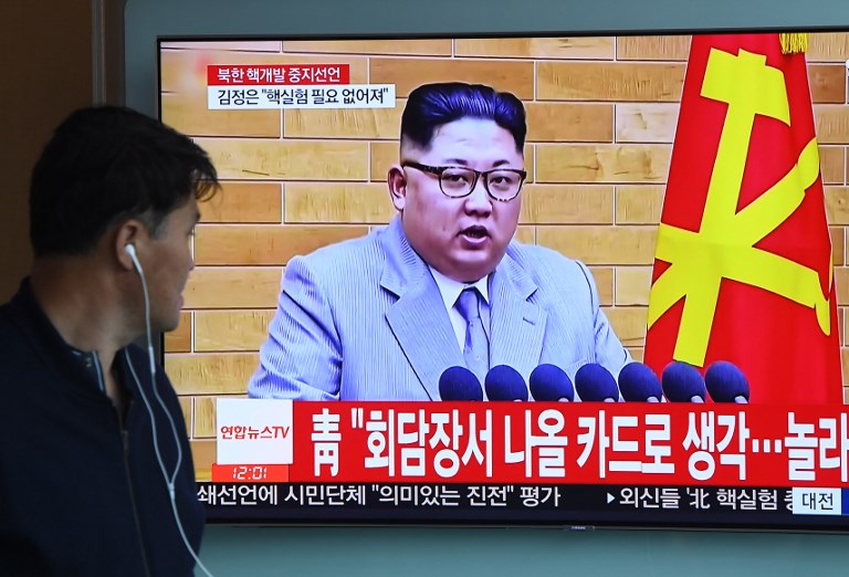 Kim Jong Un anuncia cese de los ensayos nuclares en Corea del Norte