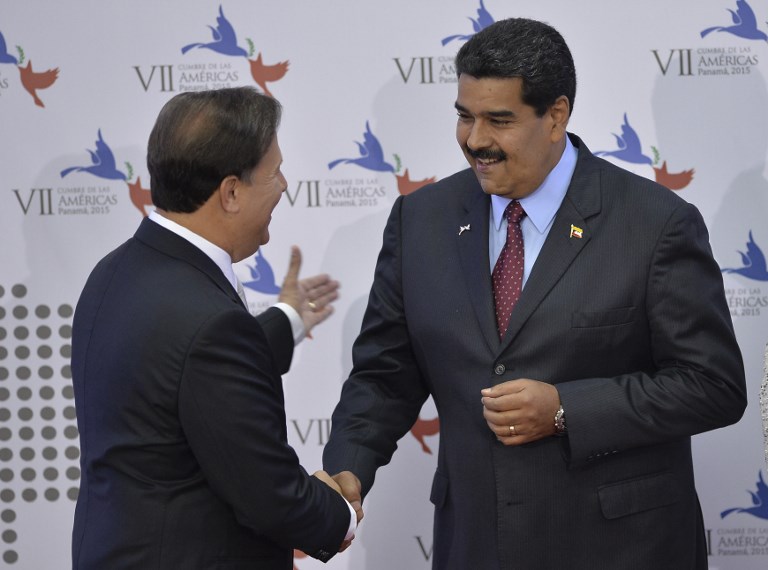 Maduro dice que espera llamada de Varela para resolver conflictos diplomático