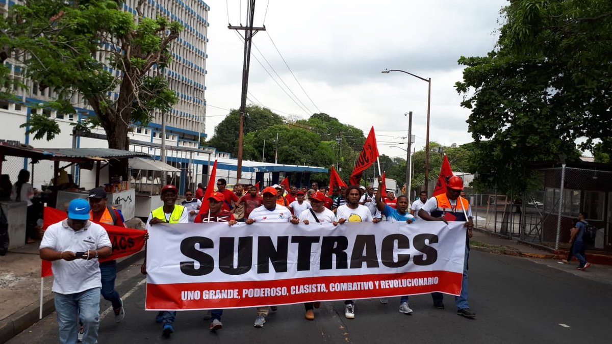 Suntracs convoca asamblea general y movilizaciones para la próxima semana