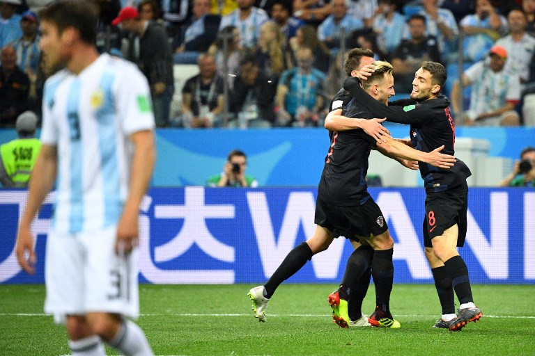 Argentina pierde ante Croacia, se desmorona el primer gigante en Rusia 2018