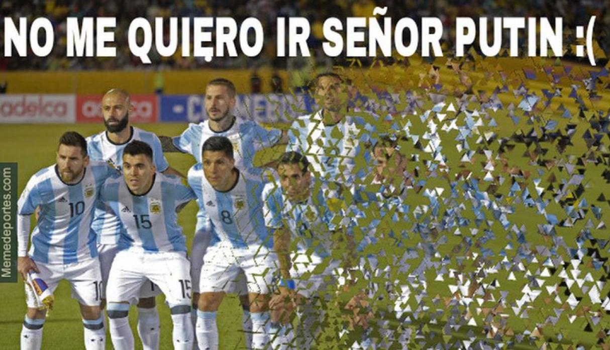 Memes rematan con burla la derrota de Argentina ante Croacia
