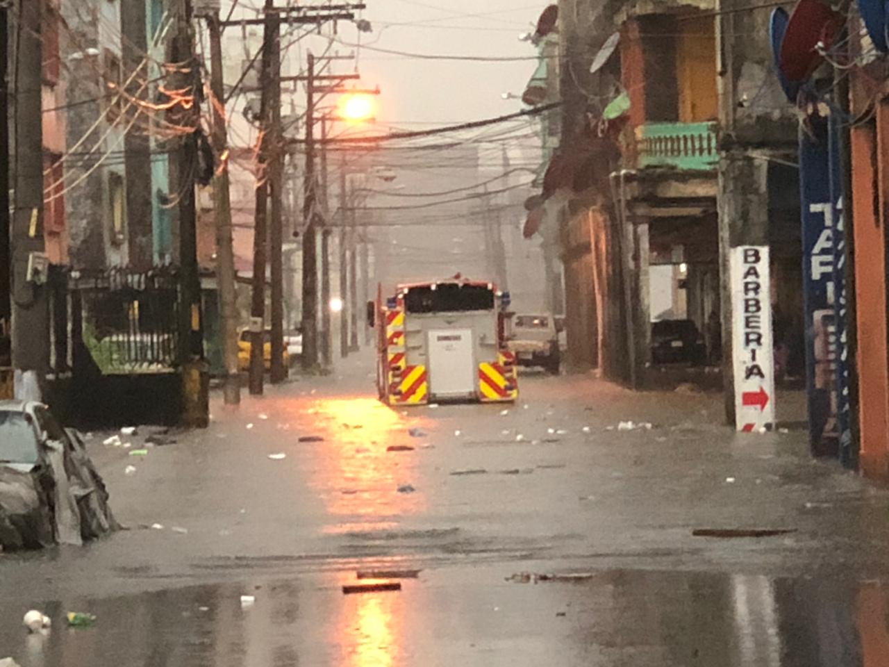 Inundaciones en la provincia de Colón tras lluvias intensas