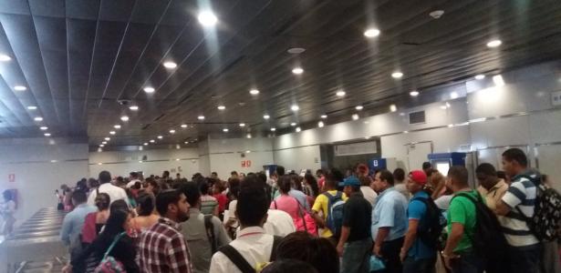 Falla eléctrica afectó operación normal de El Metro