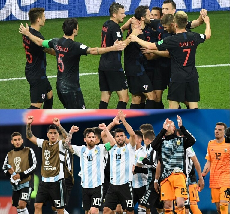 Croacia y Argentina del Grupo D consiguen el pasaje a octavos del mundial