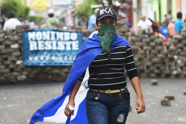 "No tenemos miedo", gritan nicaragüenses en la combativa Masaya