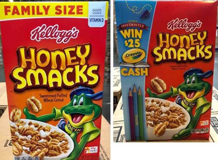 AUPSA realiza operativos para el retiro del cereal Honey Smacks de Kellogg's