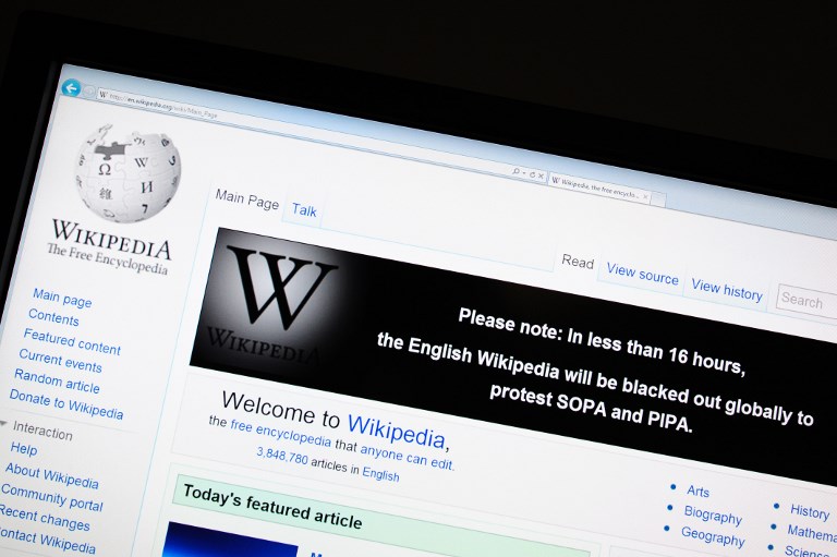 Wikipedia cierra este miércoles ante la votación sobre derechos de autor en la UE
