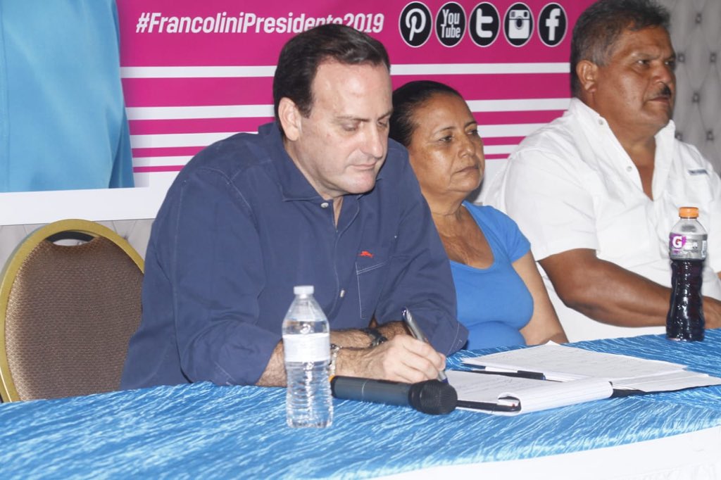 Riccardo Francolini declina a sus aspiraciones presidenciales en primarias CD