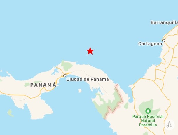 Sismo de magnitud 5,4 grados sacude parte de Panamá