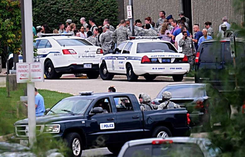 Reportan tiroteo en base de la Fuerza Aérea de Ohio
