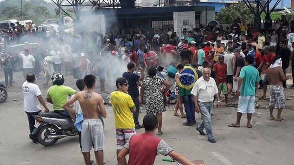 Venezolanos con temor de nuevos incidentes en frontera norte de Brasil