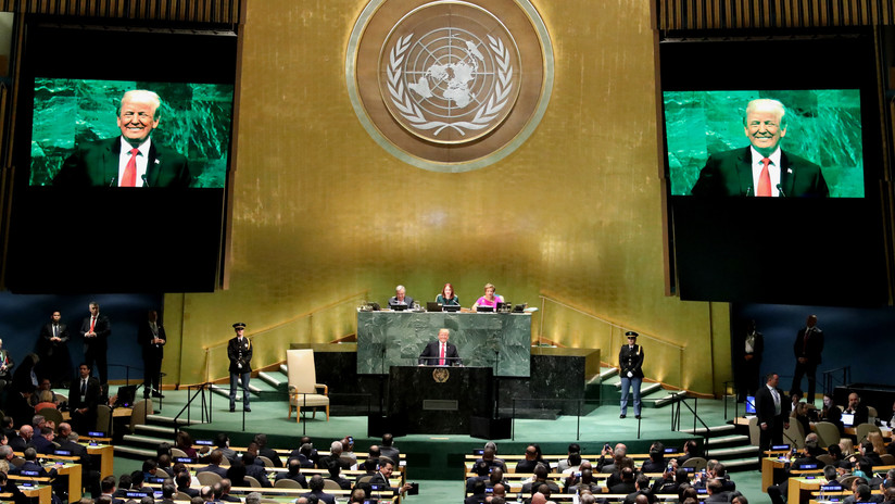 "No esperaba esa reacción": Trump provoca risas en  la ONU