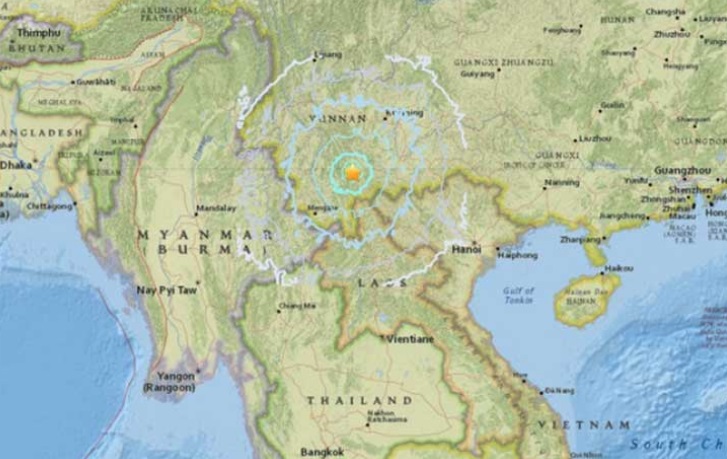 Fuerte sismo sacude suroccidente chino sin víctimas fatales