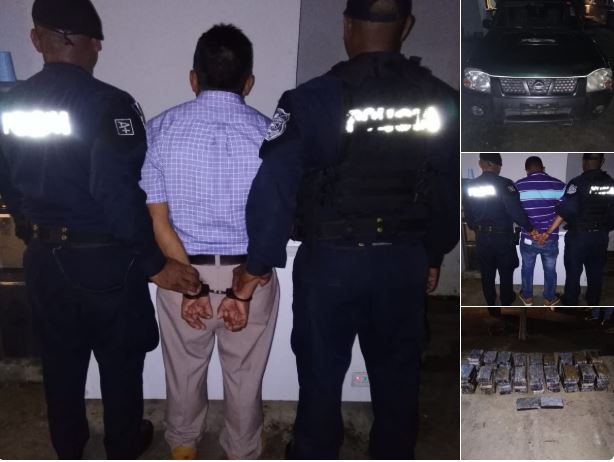 Policía Nacional incauta 92 paquetes de supuesta droga en retén de Chepo