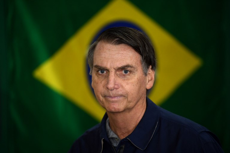 El ultraderechista Jair Bolsonaro claro favorito en elecciones de Brasil