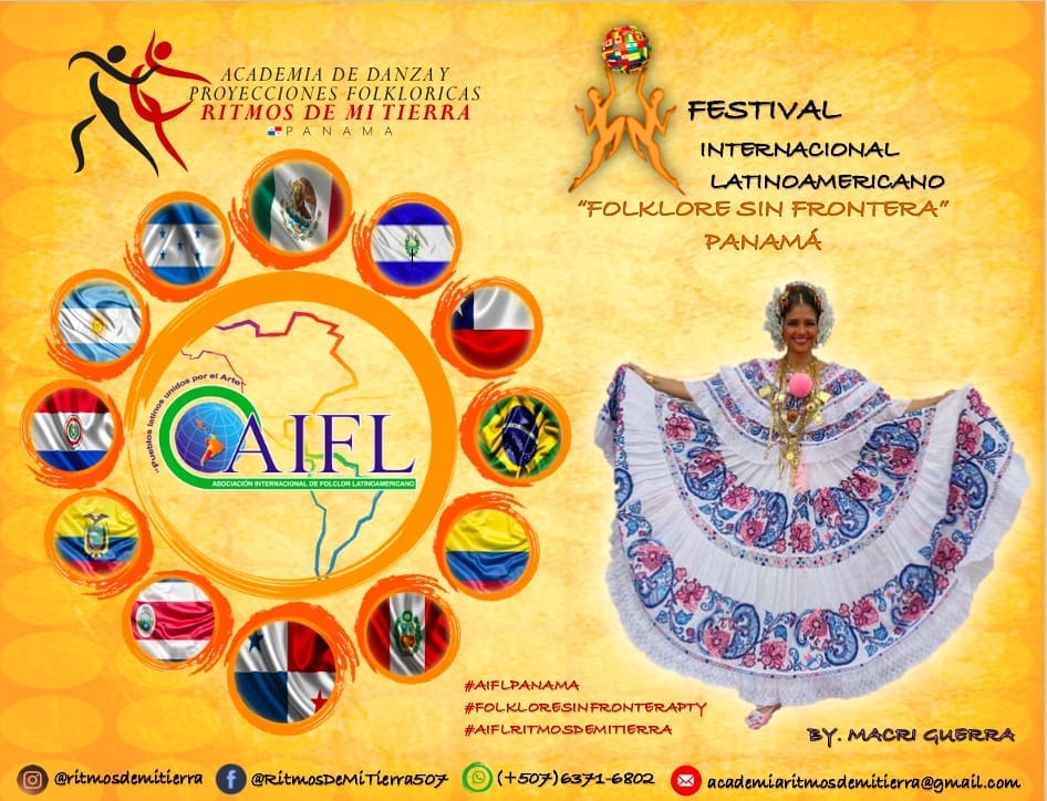 Festival Internacional "Folklore Sin Fronteras" se realizará del 13 al 23 de octubre