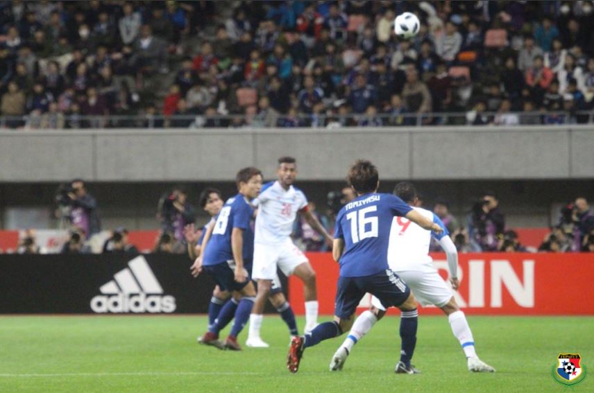 Japón golea 3-0 a Panamá en partido amistoso