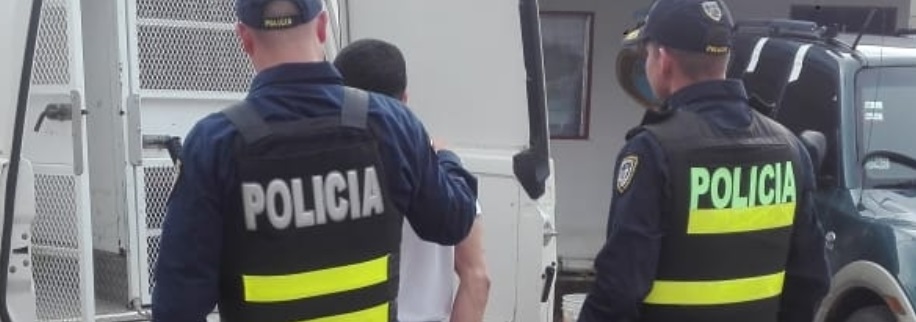 Presunto homicida panameño es capturado en Costa Rica