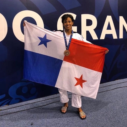 Panameña Miryam Roper gana medalla de  bronce en Grand Prix de Judo