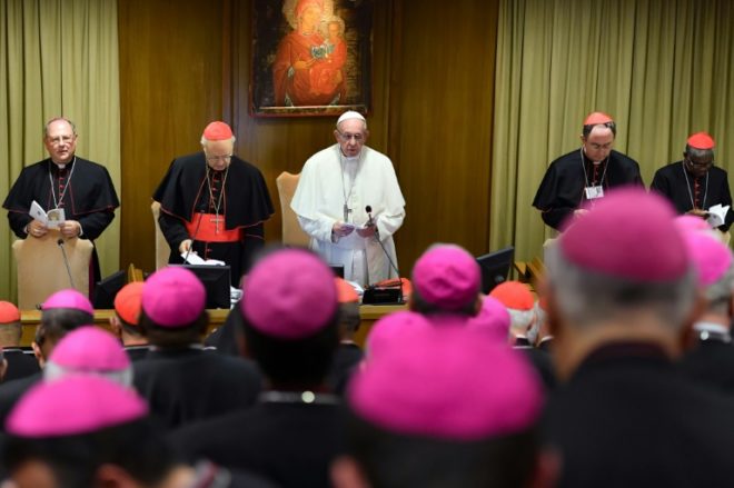 La sexualidad y los pendientes de la cumbre de obispos en el Vaticano
