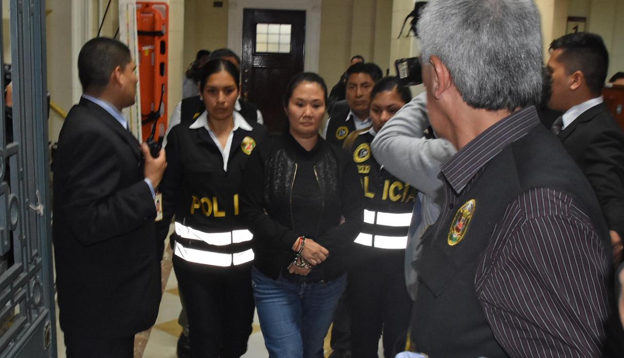 Keiko Fujimori es trasladada a una prisión de Lima