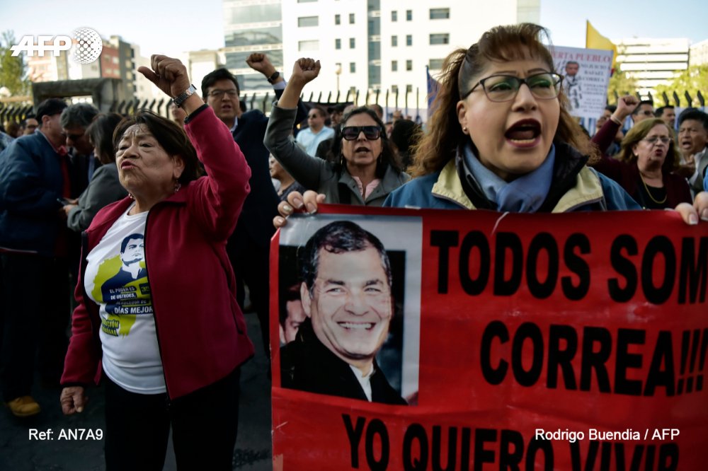 La justicia de Ecuador decide juzgar al expresidente Correa por el secuestro de un opositor