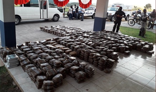 Incautan 1,818 paquetes de marihuana en bus de ruta La Unión-San Miguelito