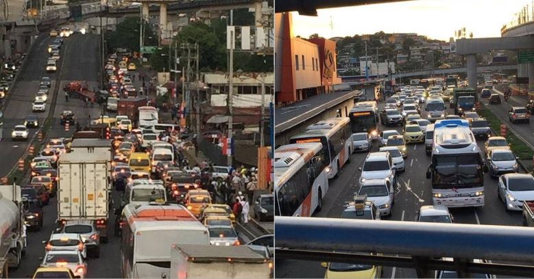 Accidente en San Miguelito causó caos y gran tráfico