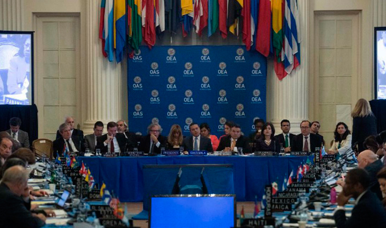 La OEA convoca una reunión extraordinaria sobre Venezuela