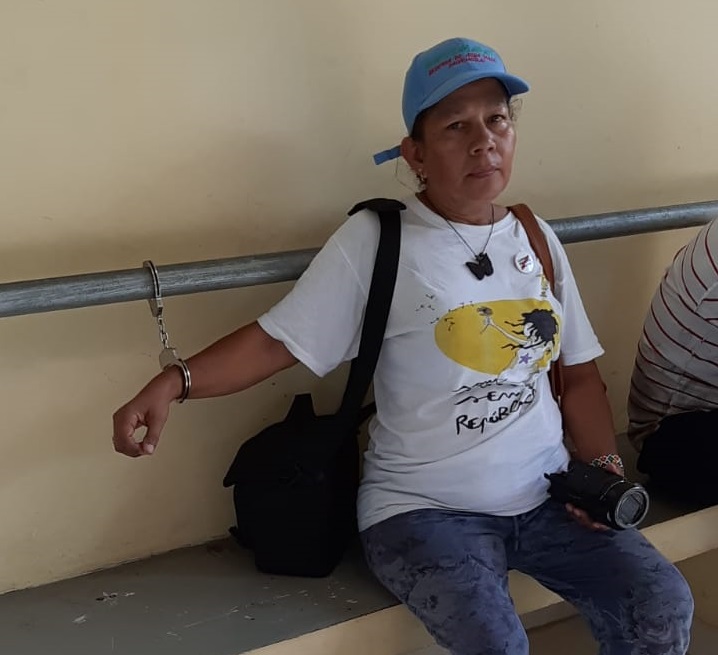 Liberan a la periodista Arreaga en Puerto Armuelles