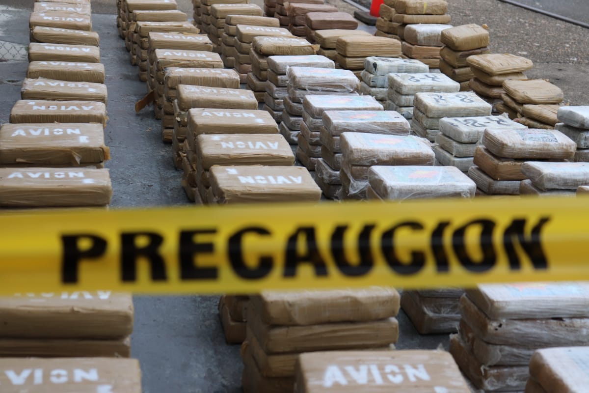 Panamá rompe récords anuales en incautación de drogas
