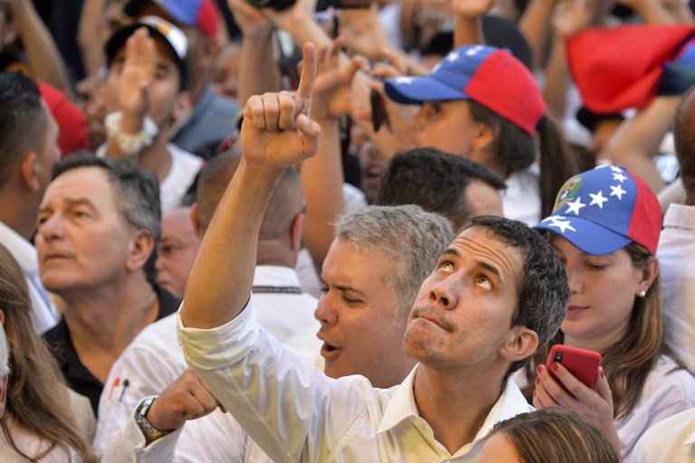 Liderada por Guaidó, la oposición busca la "hazaña" de pasar ayuda a Venezuela