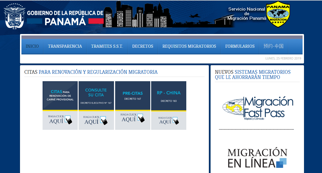 Panamá lanza sistema de solicitud de visas en línea