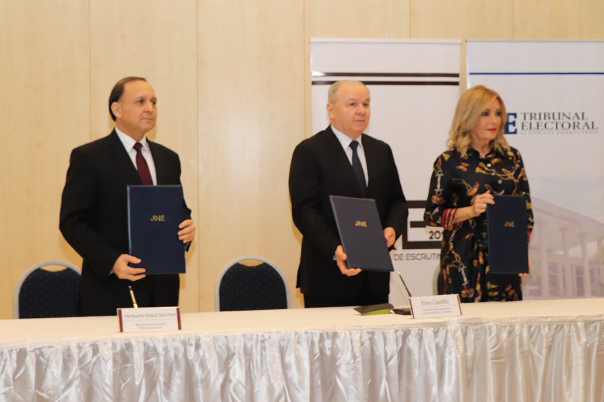 Firman acuerdo para escrutinio de actas de elecciones del 5 de mayo en el Parlatino