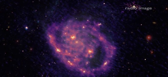 Un radiotelescopio europeo detecta miles de nuevas galaxias