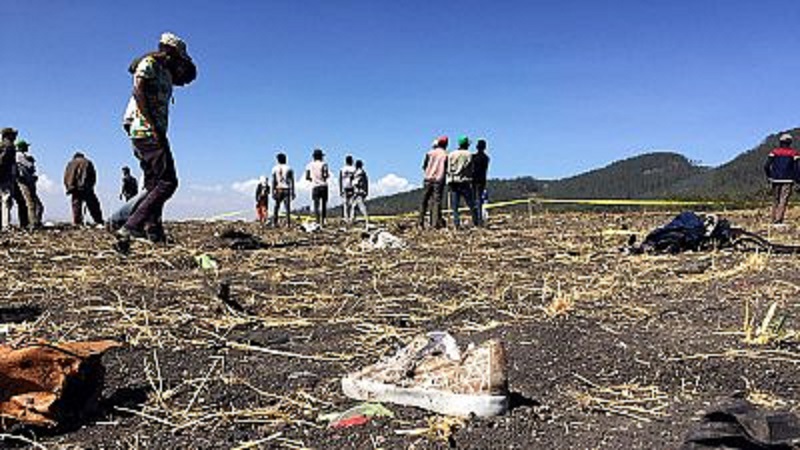 Mueren los 157 ocupantes de un avión comercial etíope que se estrelló tras despegar