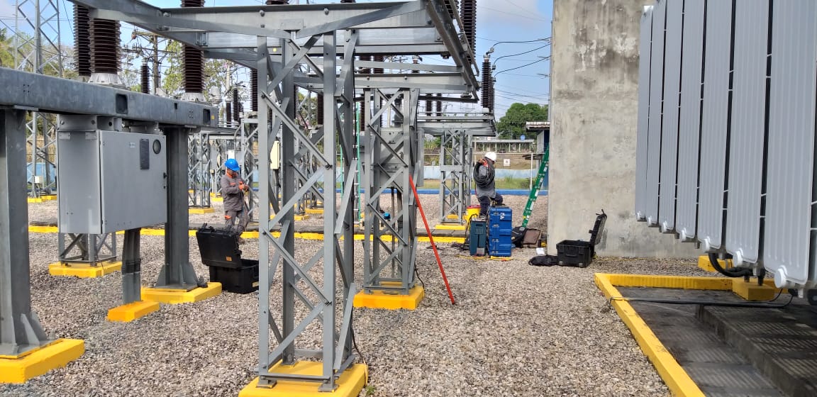 Trabajos eléctricos en la planta potabilizadora de Chilibre avanzan en un 80%