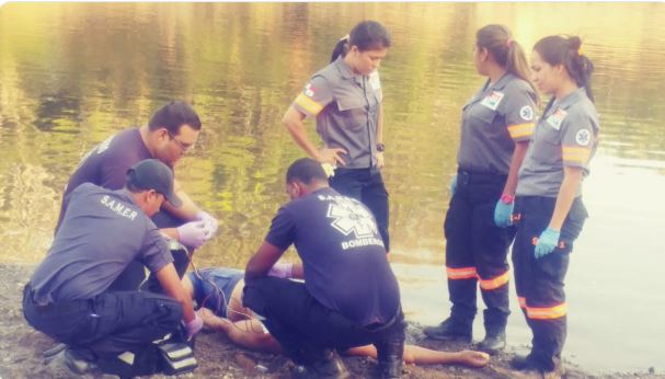 Se registra un muerto por inmersión en el Río La Villa